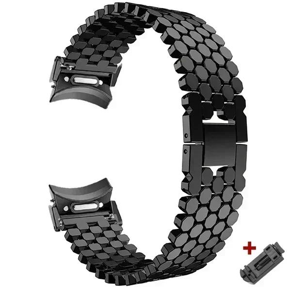 Lückenloses Edelstahlarmband für Samsung Galaxy Watch 7 6 5 4 40mm 44mm Damenband Für SAMSUNG GALAXY 6classic 43mm 47 Armband