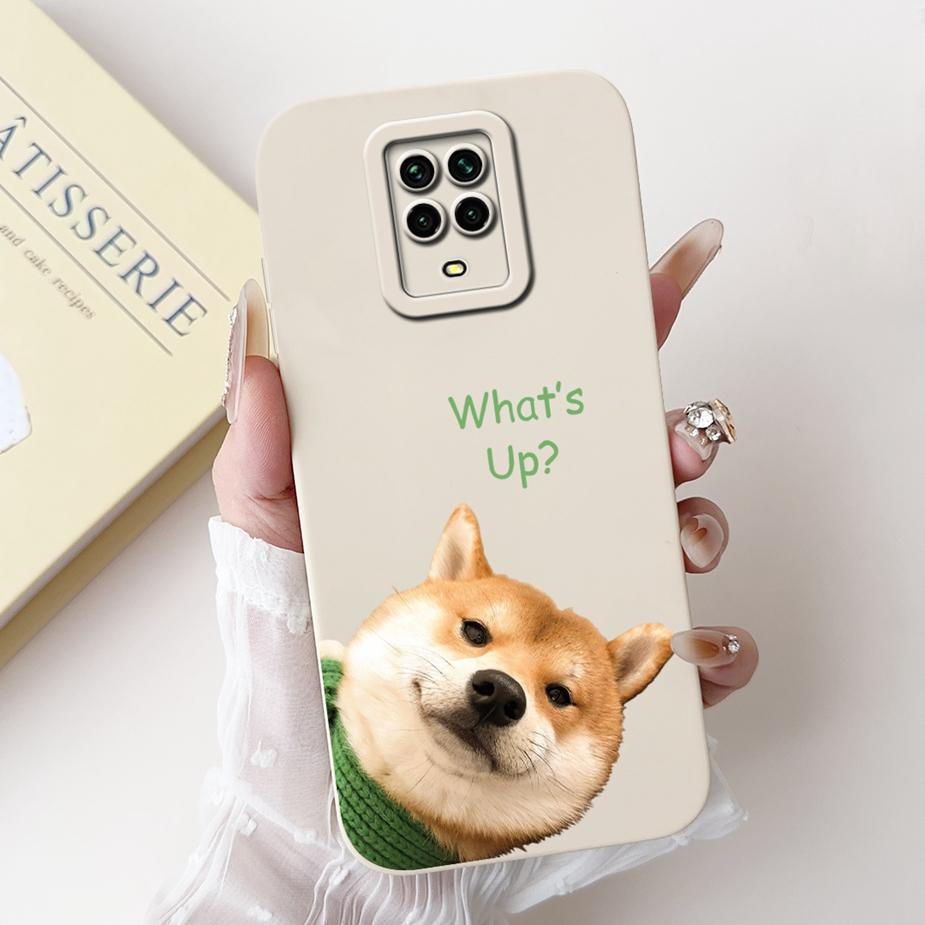 For Xiaomi Redmi Note 9 Pro Case Cute Funny Cartoon Cover Full Protection Phone Case For Redmi Note 9 Pro Max Note9 9S Soft Bags