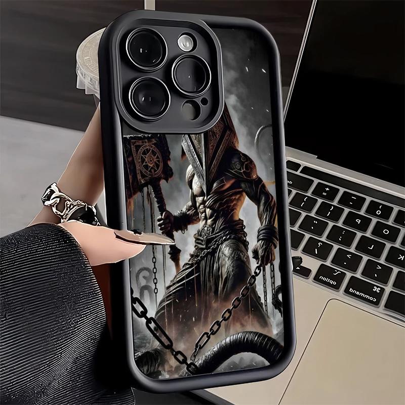 Handyhülle für iPhone 17 Air 16E 15 16 Pro Max Silent Hill Horror Thema Hülle 14 Plus 13 12 Mini Weiche Schale Silikon Fundas
