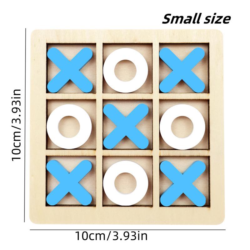 2pcs, Tic Tac Toe Board Game - Classic Family Game for Kids