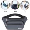 Unisex Waterproof Fanny Pack: Large Capacity, Wear-Resistant Cell Phone and Wallet Waist Bag for Outdoor Sports