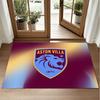 Aston Villa Fußball Design Kristall Samt Teppich Weiche Dekorative Matte für Schlafzimmer Eingang