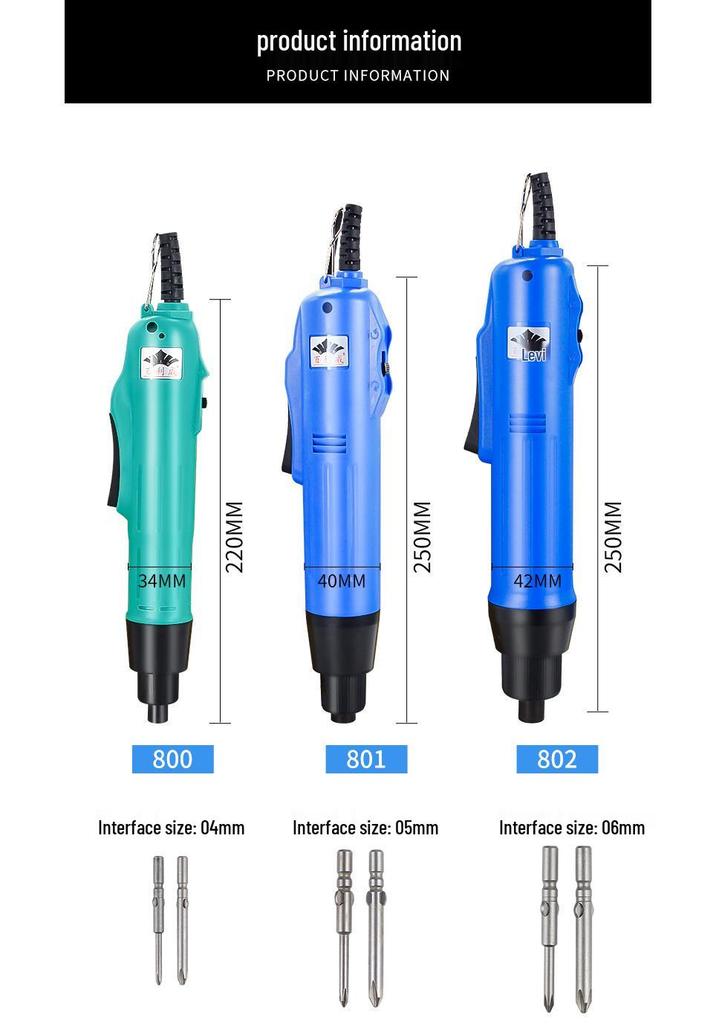 Adjustable Multi-function Electric Screwdriver with Reverse Rotation for Mobile Phone Repair