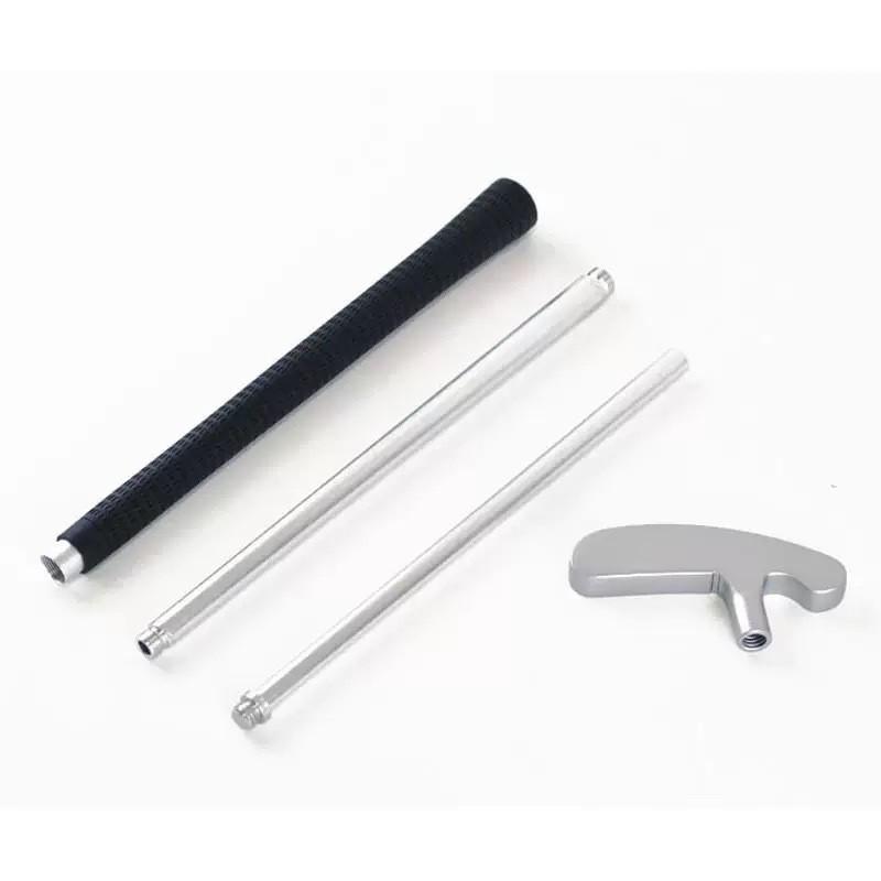 Golf Club Three-Section Double-Sided Zinc Alloy Putter for Beginners