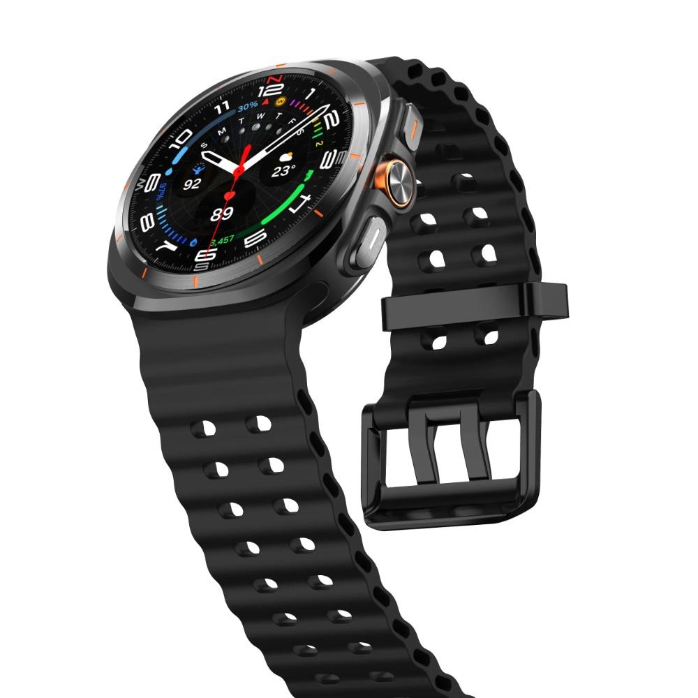Marine Band For Samsung Galaxy Watch Ultra 47mm Sports Silicone Strap For GalaxyWatch Ultra Watchband Bracelet Accessories