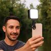 RGB Three-color LED Video Light Portable Photography Lighting Mini Phone Fill Light  Photography
