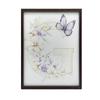 Floral Letter G With Butterfly Poster Floral Letter G With Butterfly Poster, 40X50 Cm, Gold Aluminum Frame, 230 Gsm Matte Paper
