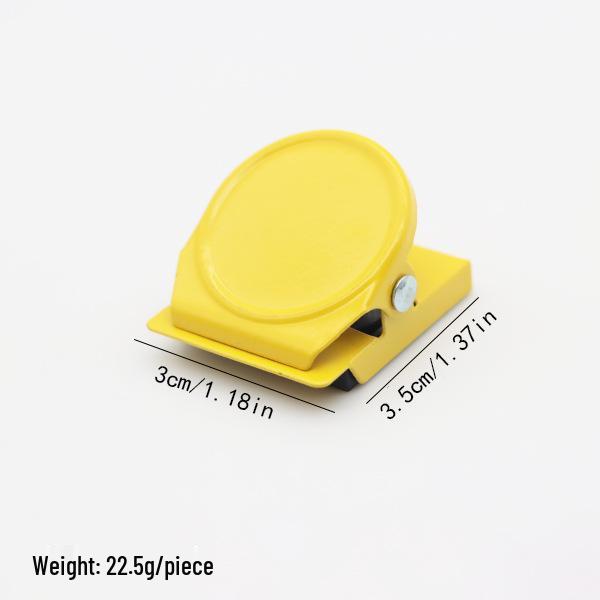 Metal Magnetic Clip: Strong Candy Color Magnet for Refrigerator & Whiteboard