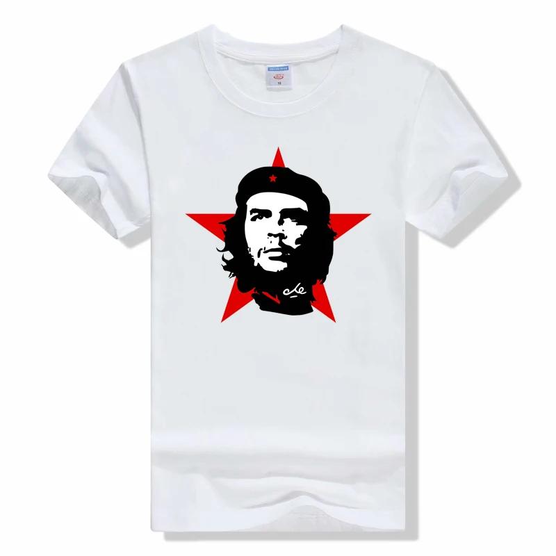 Che Guevara Print T-shirt O-Neck Short Sleeve T Shirts Oversized Harajuku Streetwear Tees Top summer  t shirt