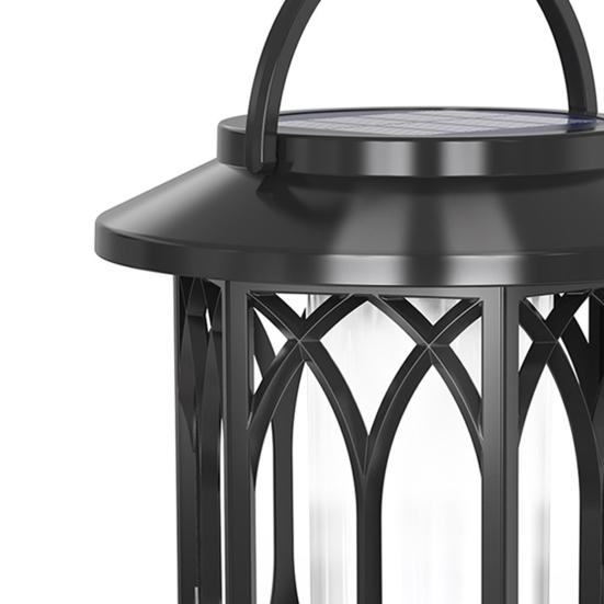 LED Solar Lamp Flickering Flame Solar Soft Glow Waterproof Lantern Auto On/Off Decorative Hanging Lantern Garden Decoration