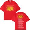 Rock Band Tokio Hotel Arena Tour 2026 T-shirts Men Women Fashion Vintage Short Sleeve T-shirt Y2k Short Sleeves Classic