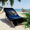 FC Internazionale Milano Print Beach Towel, Large Soft Quick Dry Towel for Beach Camping Swimming