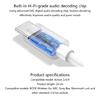 USB C to 3.5mm Converter Cable Cord for Action 2 3 4 Clear Sound Transmission