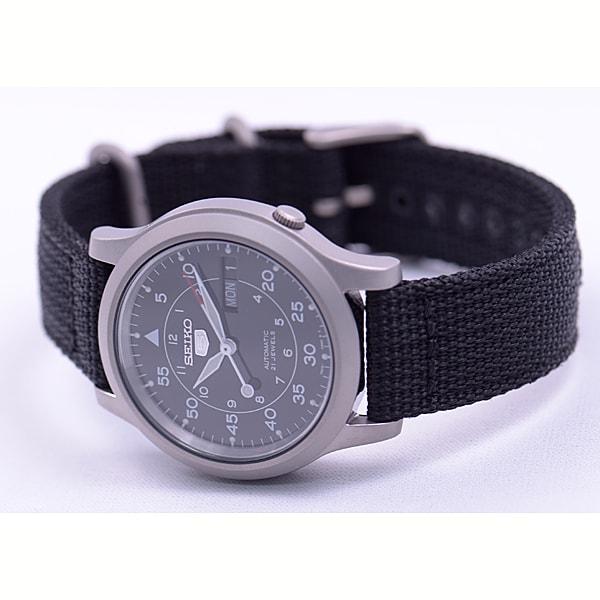 Seiko Unisex SNK809K2 (SeikoEX SEIKO Five Millitary Black Dial) Watch