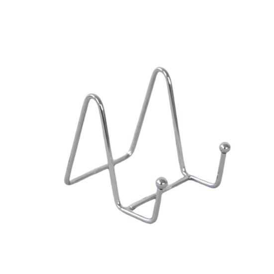 Metal Plate Display Stand Picture Frame Easel Tabletop Picture Stand Wire Easel for Display Photo Frame Book Sign Vinyl Record