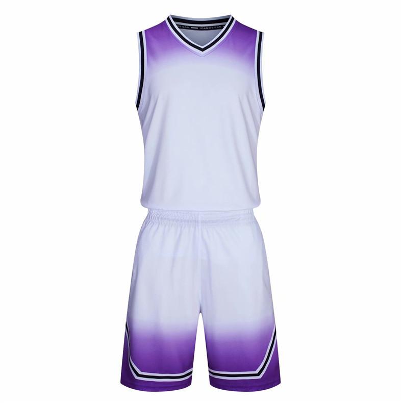 New basketball jersey set DIY custom basketball jersey men s game training jersey sports vest children s basketball jersey S