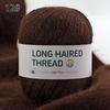 Filato di Pile di Visono a Pelo Lungo 50G Cappello Sciarpa Giacca Lavorati a Mano Moda Autunno Inverno Filato