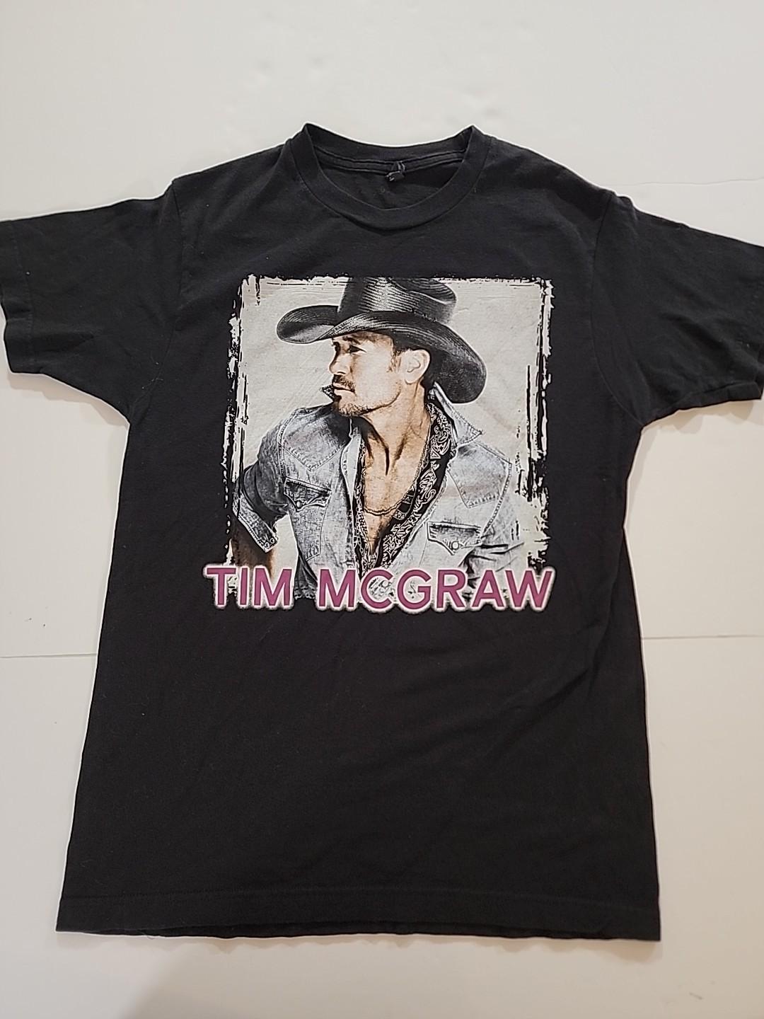 Tim McGraw Sundown Heaven Town 2014 Tour 2 sided Size Medium T Shirt Country Tee Unisex T-Shirt XXXL