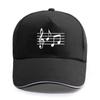 New Fashion Funny Music Note Print Baseball Cap Unisex Women Unisex Casual Cotton Hat Snapback Hats Trucker Caps SunHats