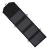7.2W Solar Panel Folding Portable Solar Charger Panel with USB Interface for Phone ChargingBlack