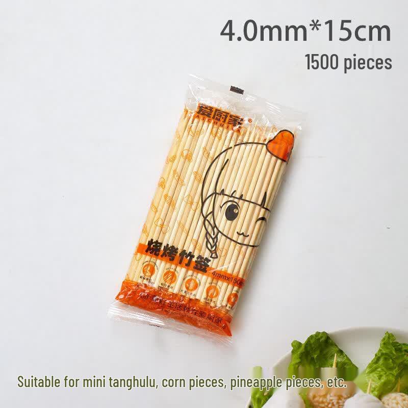 ZISIZ Disposable Bamboo Skewers