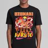 Uzumaki Naruto Anime Men Women Short Sleeve Casual Print Cotton Streetwear Cosplay Summer