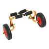 Canoe Carrier Dolly With 10in Solid Tires Adjustable Foldable Aluminum Universal Fit for Kayaking Small Boats