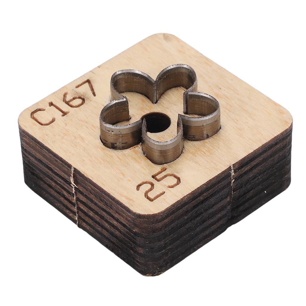 Leather Cutting Die Flower Shaped Metal Leathercraft Cutter Punching Mold Crafting Tool