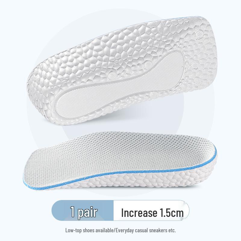 

Унисекс стельки с 7 точками для увеличения роста: Невидимый подъем, поддержка свода стопы, полустельки для кроссовок. Unisex, One Size