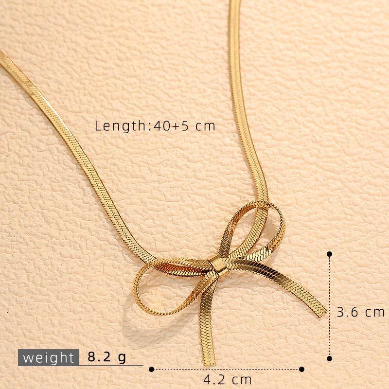 Полый кулон-бабочка на ключицу и цепочка для свитера для женщин