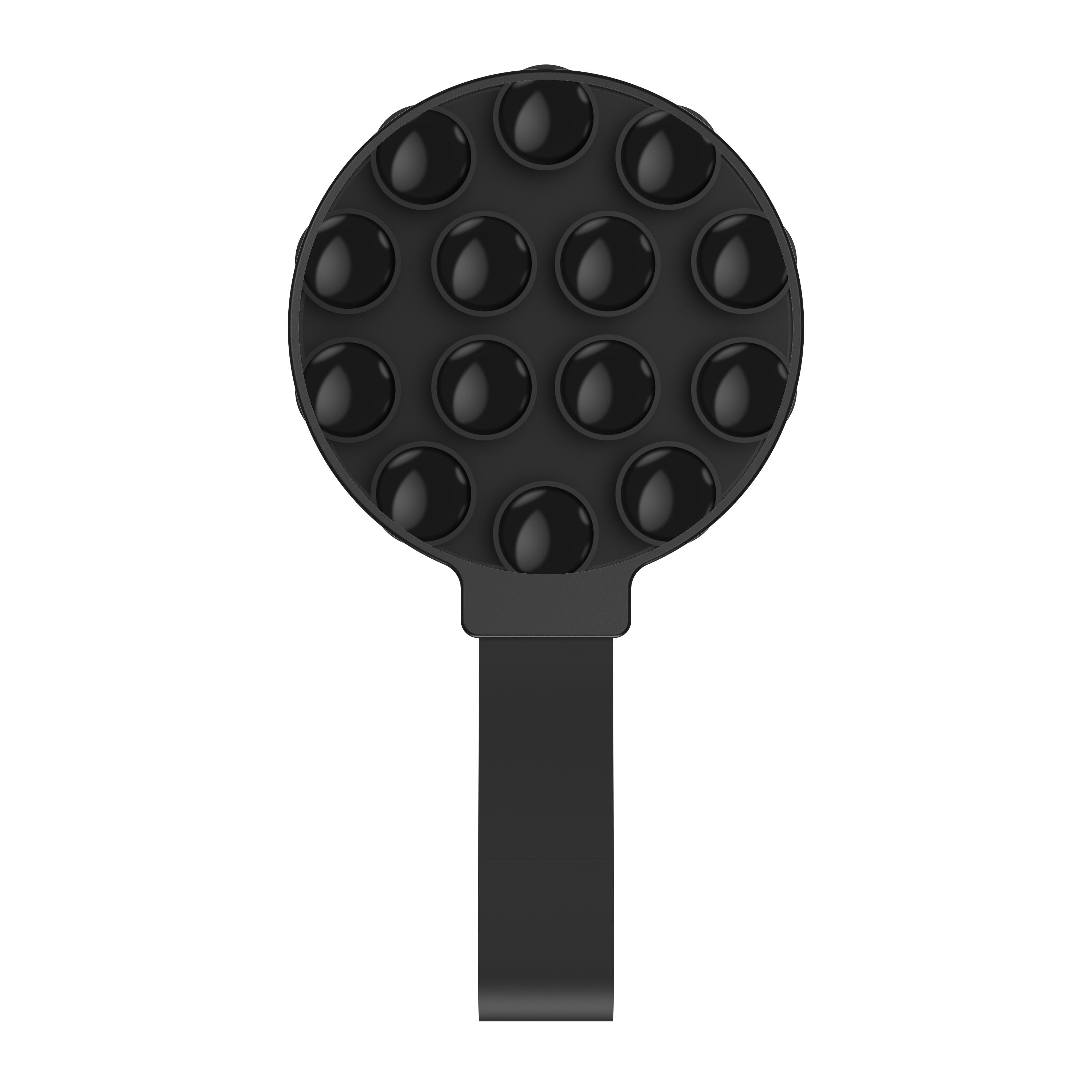 

CPS07 Magnetic Suction Phone Holder Silicone Non Slip Suction Cup Phone Mount Hot Pink