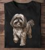 Funny Shih Tzu Dog Graphic T-Shirt: Dog Lover Gift