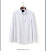 Khmer Oxford Spinning Solid Color Casual Versatile Long Sleeve Shirt