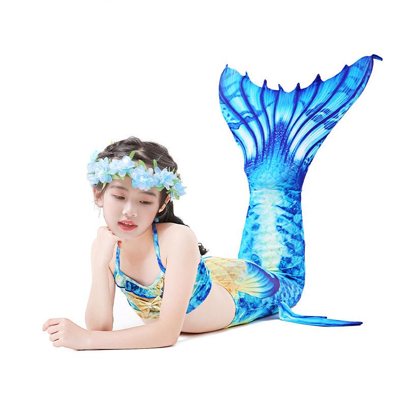 Ghnatygren summer new girls mermaid swimsuit bikini for outdoor beach