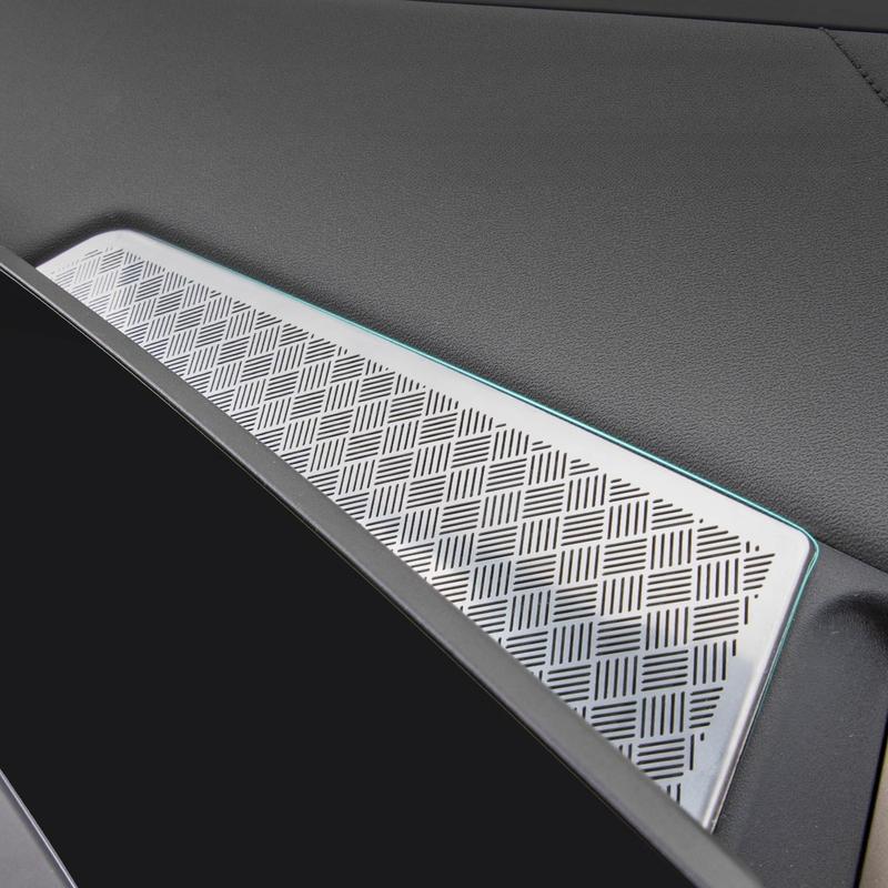 Für BMW X3 G45 G48 2024 2025 2026 Auto Armaturenbrett Hinter dem Bildschirm Aufkleber Mittelkonsole Lüftungsgitter Abdeckung Staubschutz Gitter Schutz