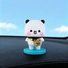 Cute Bubu Dudu Panda Bear Doll Cartoon Yier Bubu Souvenir Kawaii Small Gift Miniatures Animal Toy Home Decoration Birthday Gift