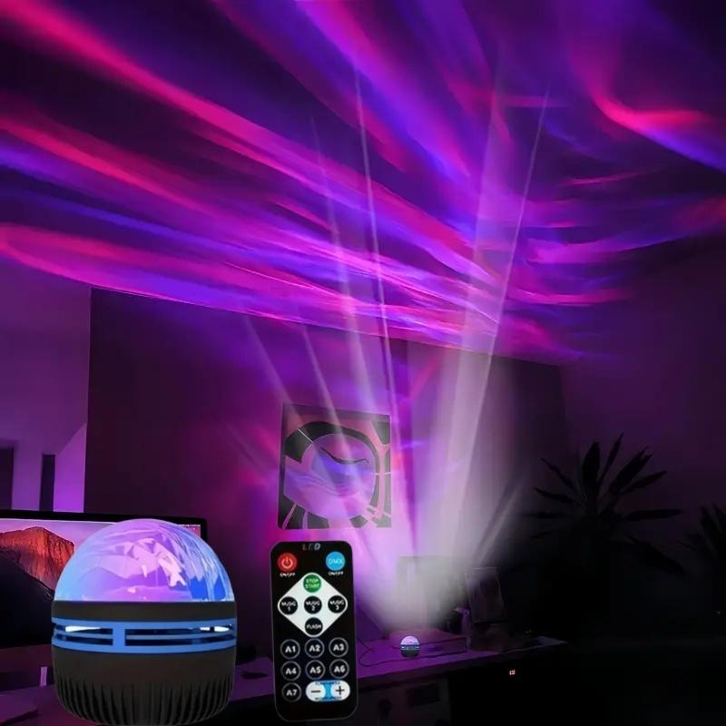 Creative Northern Lights Projection Light Galaxy Starry Sky Atmosphere Light USB Festival Gift Family Gathering Atmosphere Light