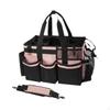 Car Cleaning Tool Organizers Bag Multiple Compartments Portable Tote with Adjustable Straps for
