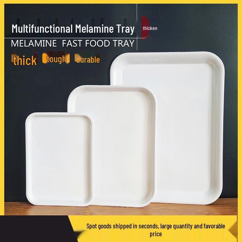 Jingzhouyuan Melamine Plastic Serving Trays