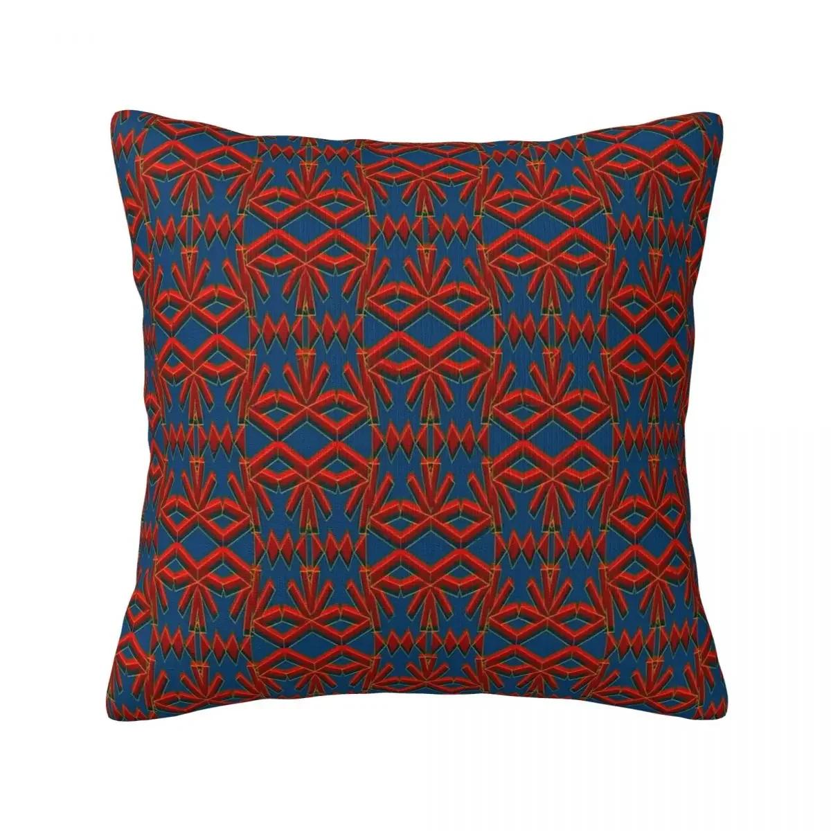 

bohemian Large Pillowcase Ethnic Style Bedroom Zipper Spring Square Cover S 12x12in 30x30cm