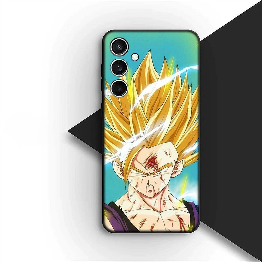 Cover for Motorola Moto G86 G57 E14 E15 G14 G34 G67 G84 G24 A54 G15 Power E22 Casing Phone Case Son Dragons Gokus Balls Gohan