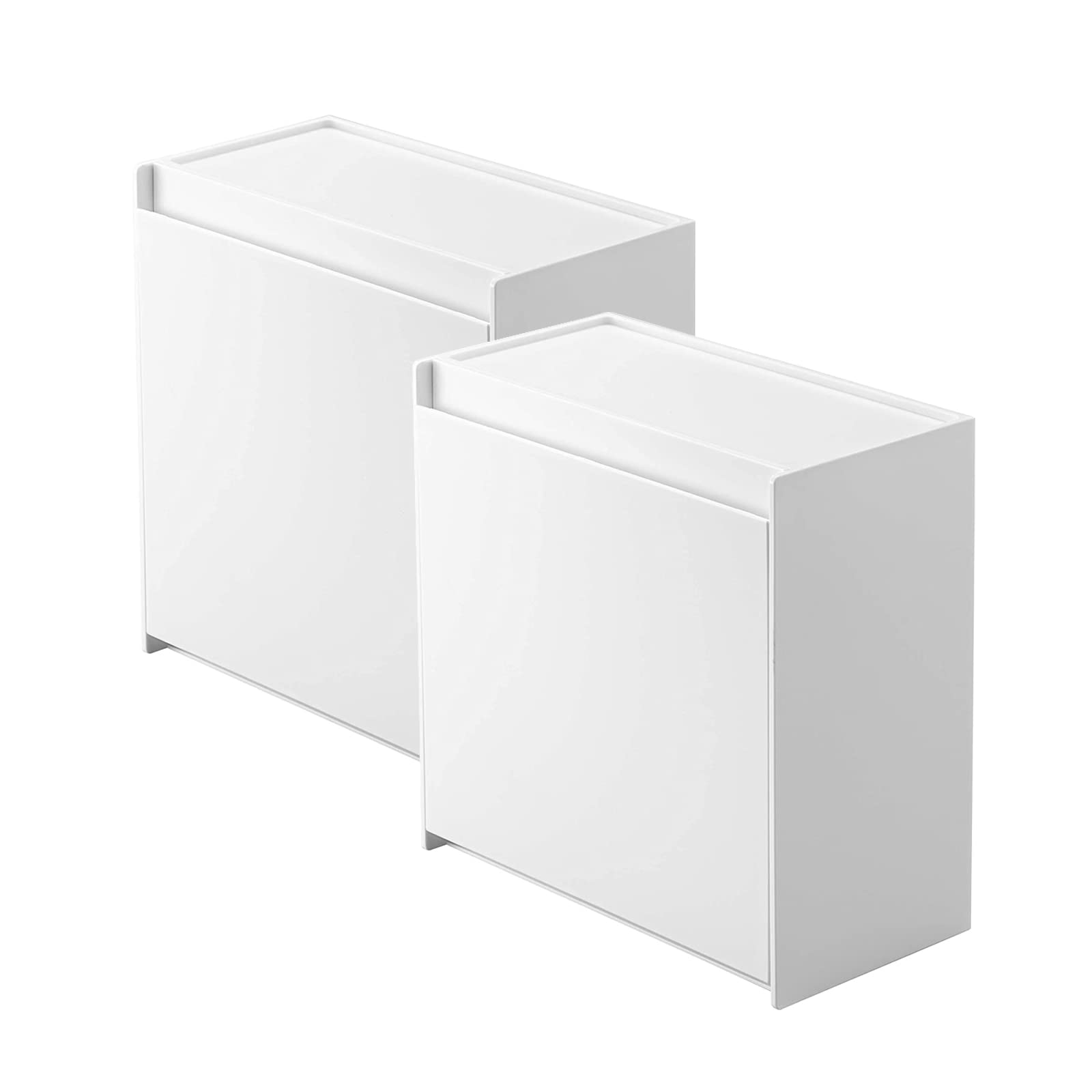 

Yamazaki Jitsugyo Magnetic Instant Stick Holder [Set of 2] Storage Box Tower White 5768 x 2