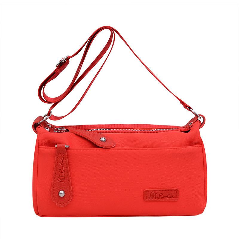 Elegant Nylon Crossbody Bag For Women 2024 Fashion Trendy Shoulder Bag With Zipper
