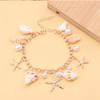 Bohemian Summer Beach Shell Collarbone Chain Niche Seaside Travel Imitation Starfish Conch Pendant Necklace