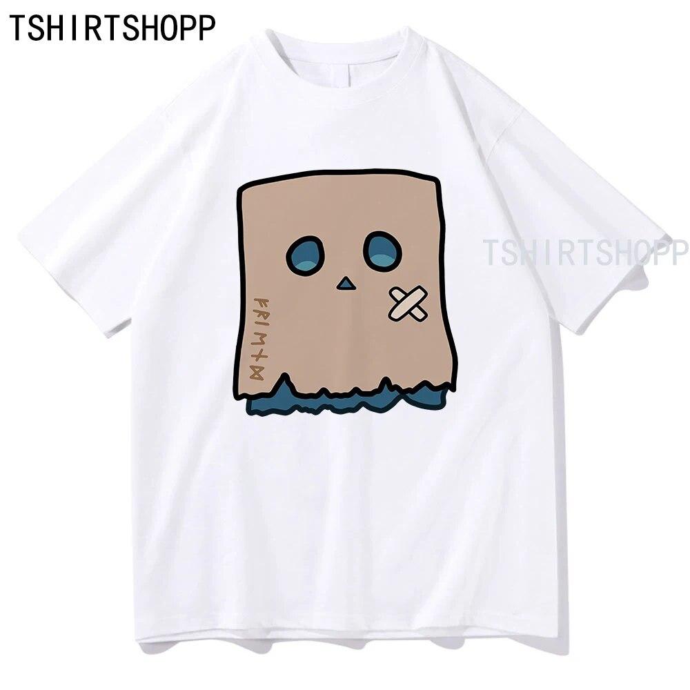 Hololive Nanashi Mumei Friend T-shirt Cotton Tee Shirt Summer T Shirts Graphic Clothes Sudaderas Unisex/women Hip Hop Sweatshirts Unisex