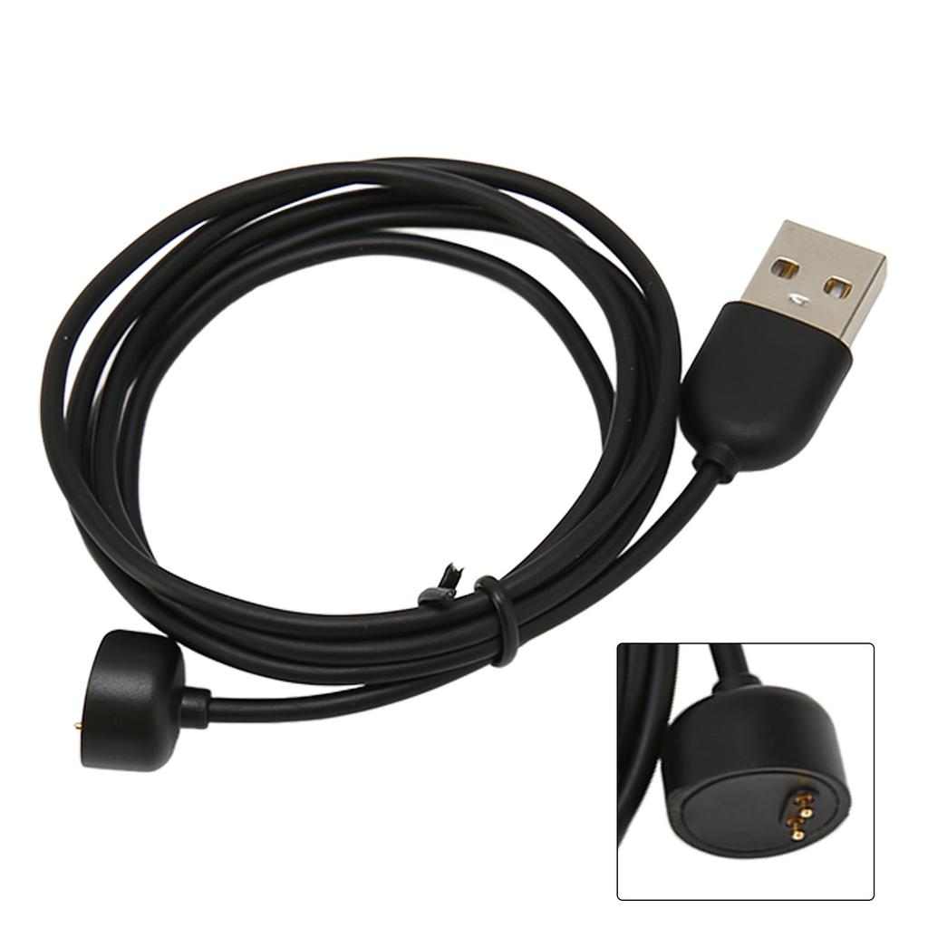 Charger Replacement for Xiaomi Mi Band 5 6 7 NFC Smartwatch USB Magnetic Charging Cord for Amazfit Band 5 3.3ft Black