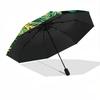 1pc Christmas Tree Decorations Automatic Folding Umbrella - Design, Durable Iron Frame for Travel, Outdoor, Beach Fashion Accessory A0920030