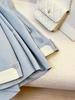Blue Fashion Korean Style Women's Suit Jacket - 2025 Spring/Autumn Casual Street Style