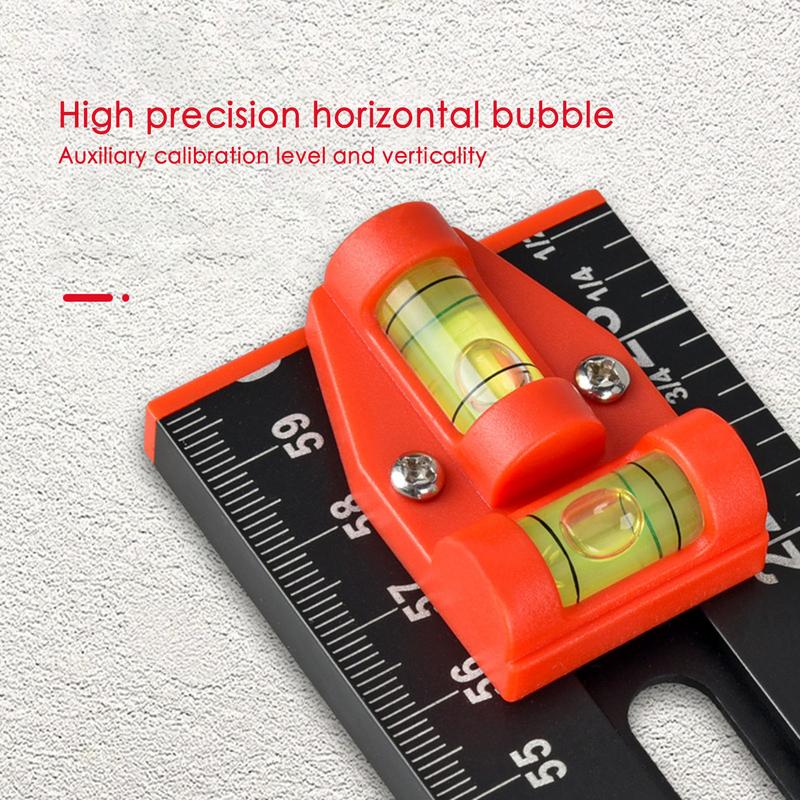 T Ruler For Crafting Woodworking Precision Drilling Tool Shelf Pin Drilling Jig Cabinet Hardware Clamp Cabinet Hole Drilling