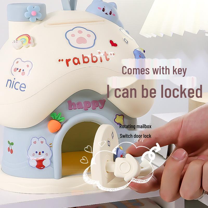 Mushroom House Money Box: DIY Savings for Kids, Boys & Girls Gift